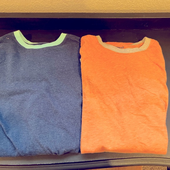 Express Shirts Lot Of 2 Mens Express Tshirts Size Medium Poshmark